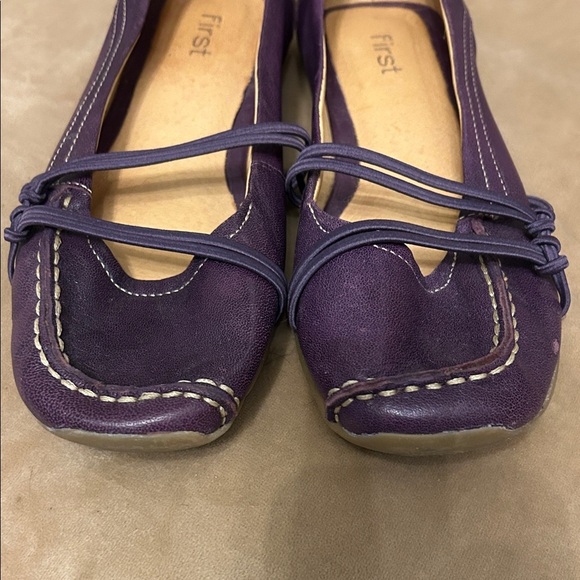 Women's Purple Loafers - Picture 5 of 9
